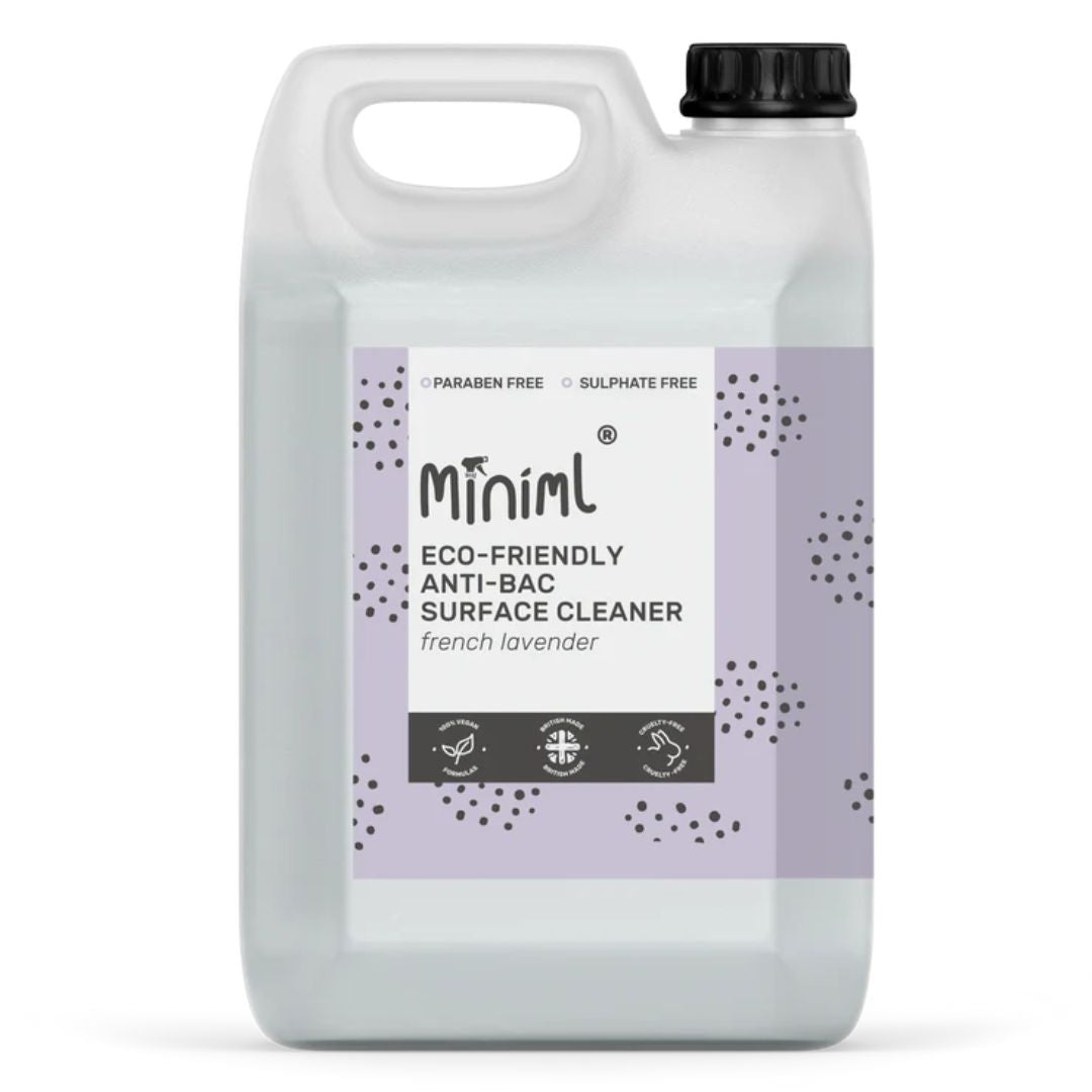 MINIML Surface Cleaner - Anti-bac French Lavender, Multi surface Blood Orange