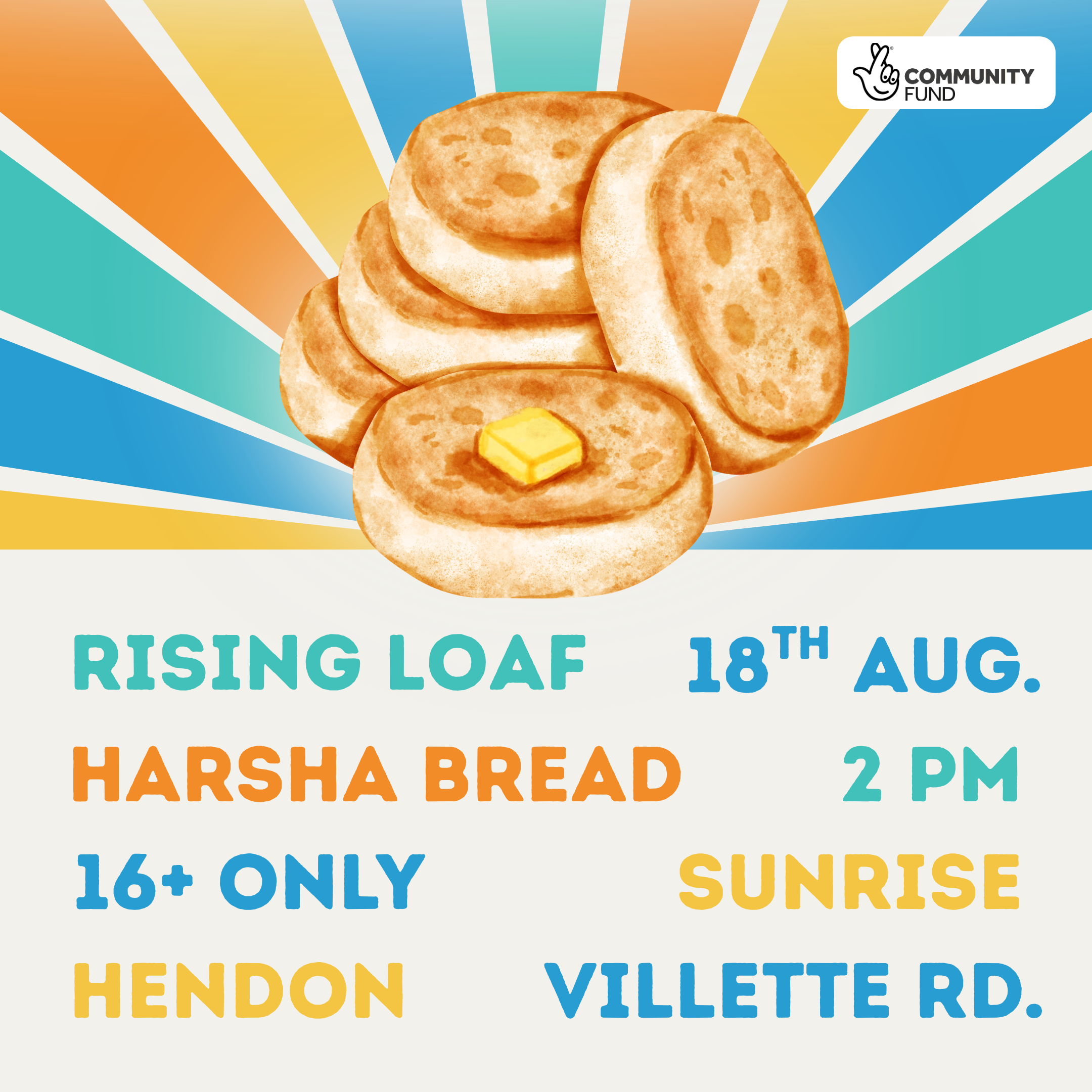 Rising Loaf | Harsha | 18th August | 2pm