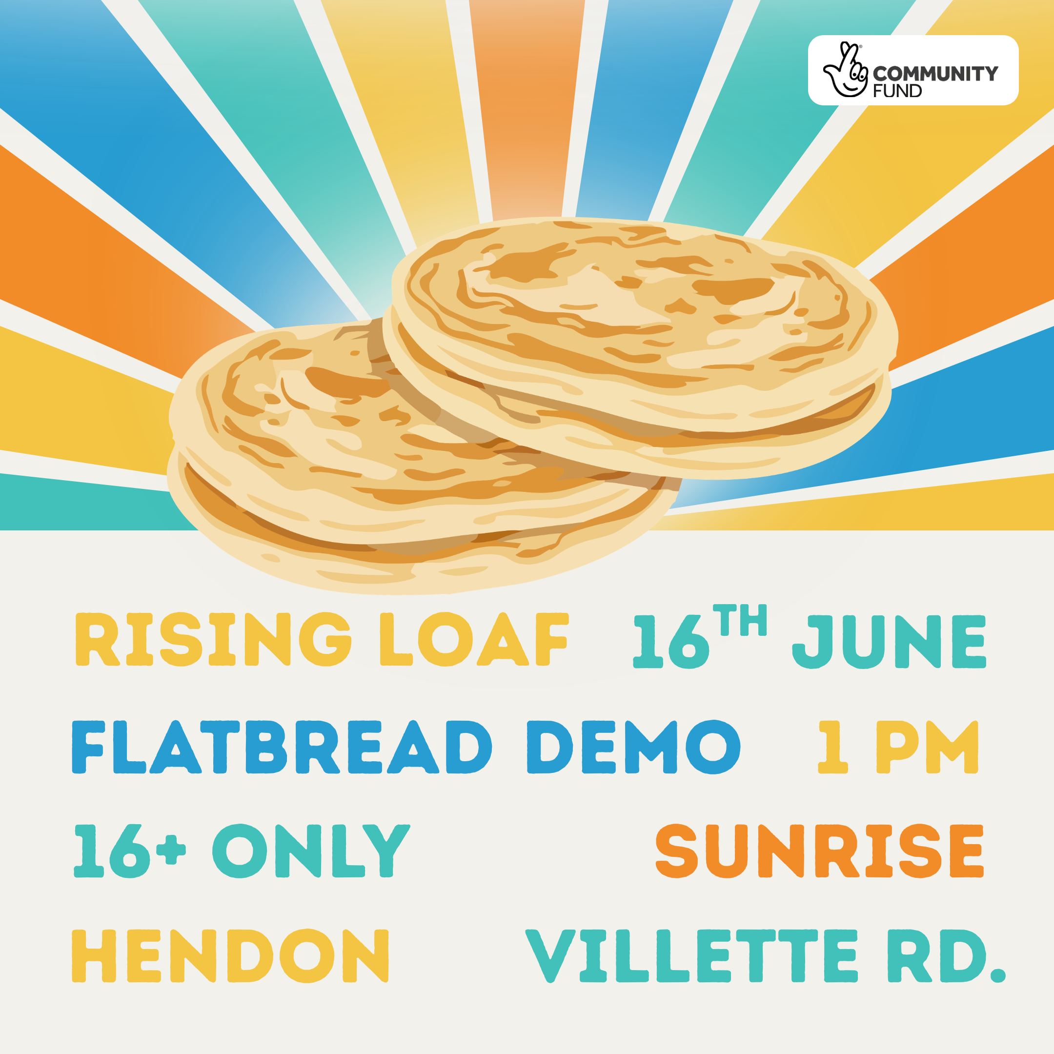 Rising Loaf | Flatbread | 16th of June