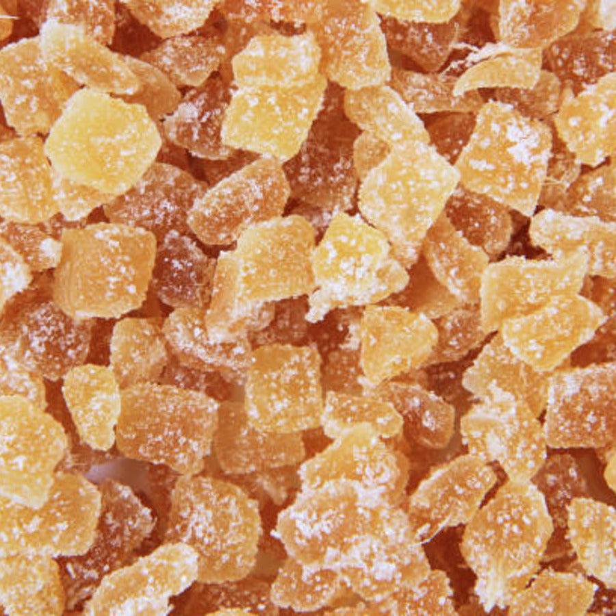 Dried Organic Crystallised Ginger 100g