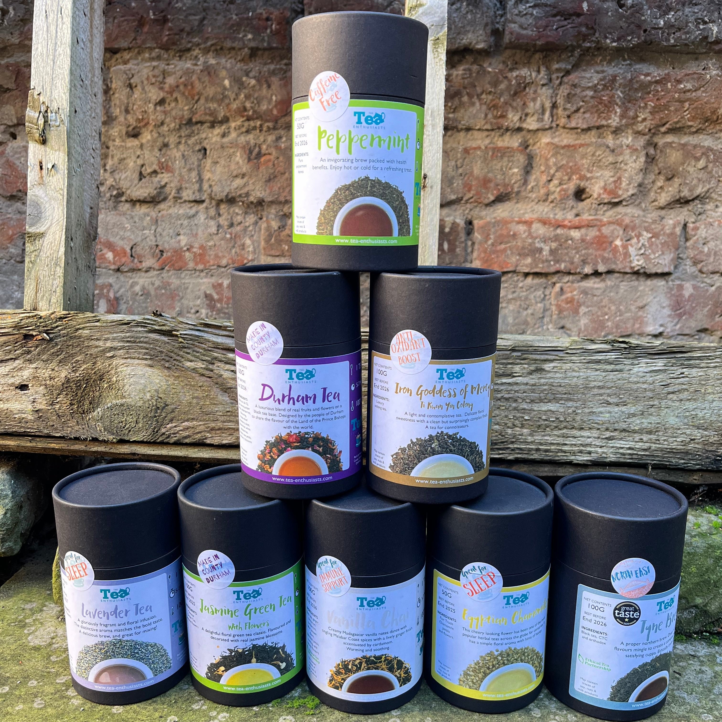 The Tea Enthusiasts - Loose Leaf Tea Variety